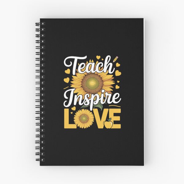 Item preview, Back to School Teach Love And Inspire Teacher Sunflower Men Women Girls Kids  designed and sold by RsFilsingerArt.