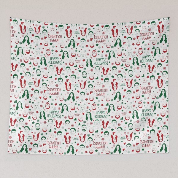 Item preview, Happy Holidays The Rookie pattern | The Rookie designed and sold by gottaloveseries.