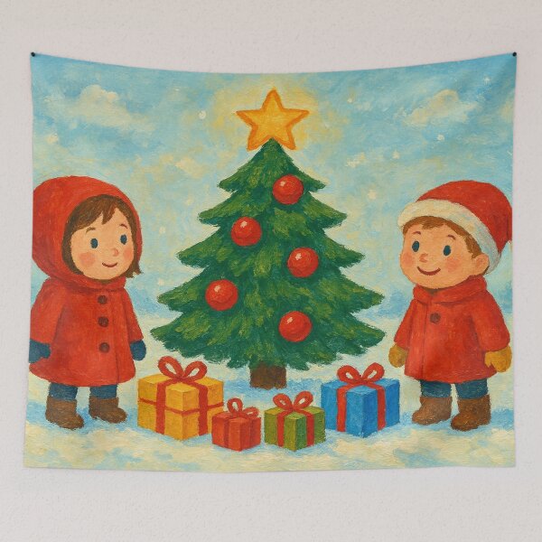 Item preview, Festive tree in the snow designed and sold by Sigtrix.