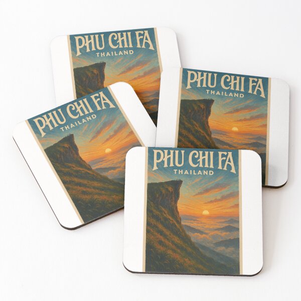 Item preview, Phu Chi Fa Sunset Viewpoint in Chiang Rai, Thailand designed and sold by Places On Earth.