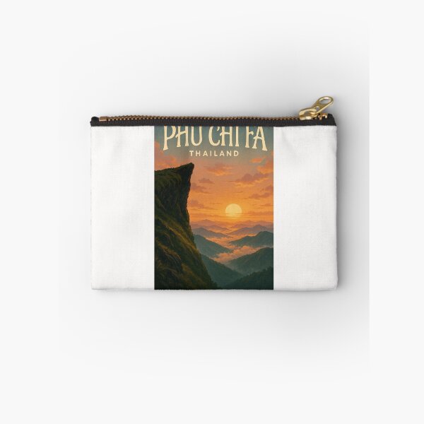 Item preview,  Golden Sunset at Phu Chi Fa – Chiang Rai’s Majestic Mountain Lookout designed and sold by Places On Earth.