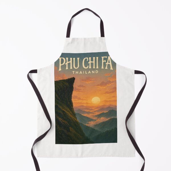 Item preview,  Golden Sunset at Phu Chi Fa – Chiang Rai’s Majestic Mountain Lookout designed and sold by Places On Earth.