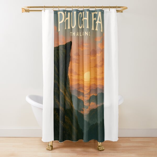 Item preview,  Golden Sunset at Phu Chi Fa – Chiang Rai’s Majestic Mountain Lookout designed and sold by Places On Earth.