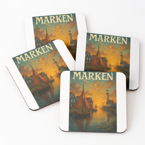 Item preview,  Golden Hour in Marken with Sailboats and Historic Lighthouse – North Holland designed and sold by Places On Earth.