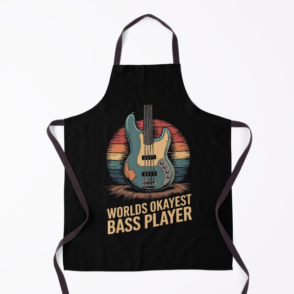 Item preview, Worlds Okayest Bass Player Bassist And Bass Guitar Player designed and sold by DianaEsther1.