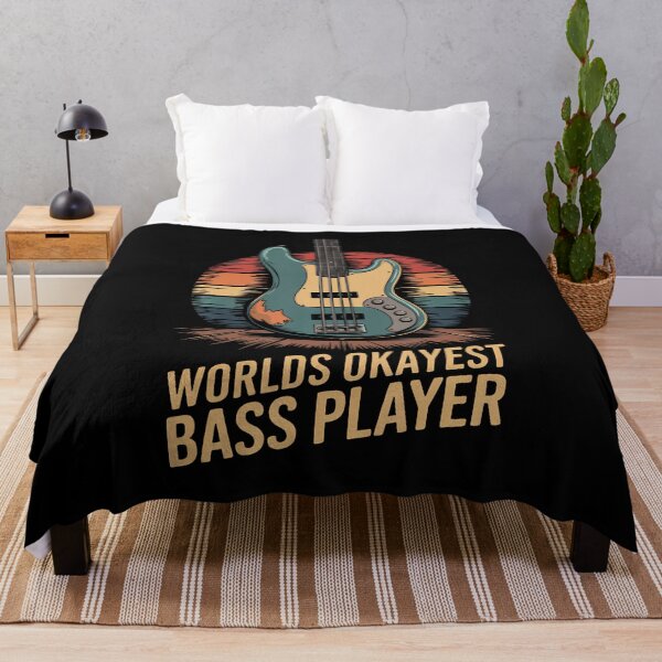 Item preview, Worlds Okayest Bass Player Bassist And Bass Guitar Player designed and sold by DianaEsther1.