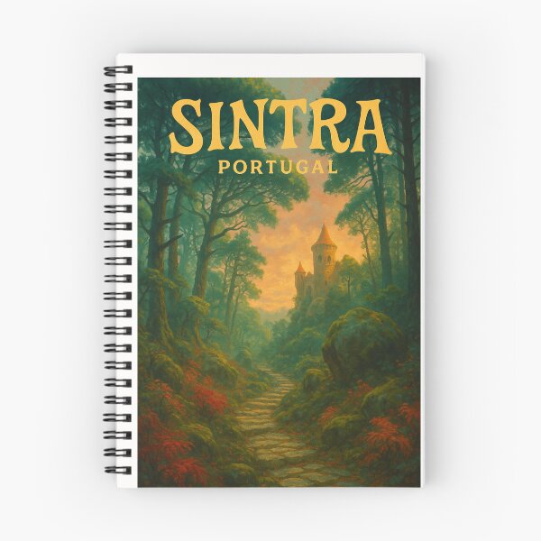 Item preview, Sintra Forest with Castle Tower – Portugal designed and sold by Places On Earth.