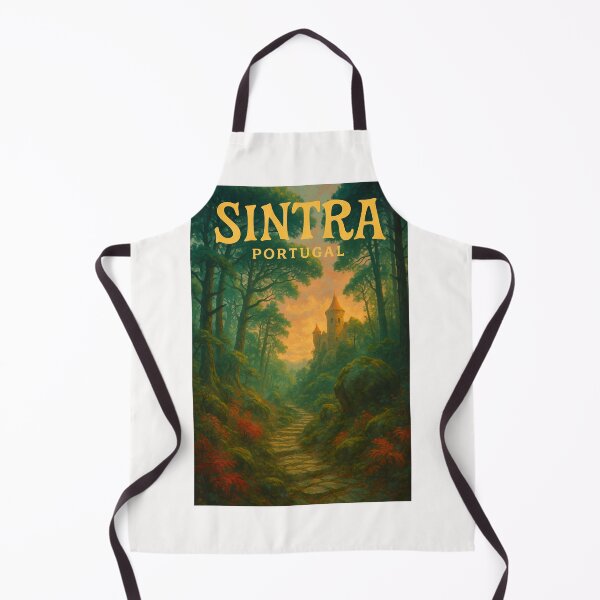 Item preview, Sintra Forest with Castle Tower – Portugal designed and sold by Places On Earth.