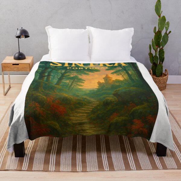 Item preview, Sintra Forest with Castle Tower – Portugal designed and sold by Places On Earth.