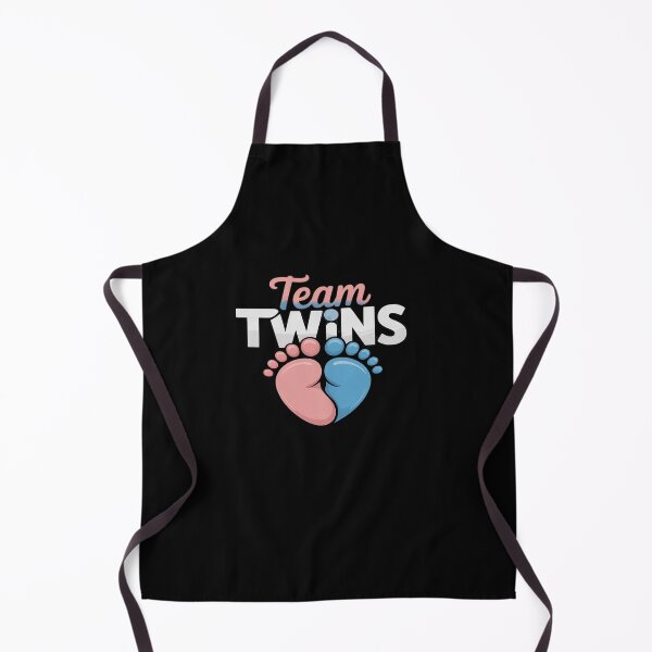 Item preview, Team Twins Quote for a Gender Reveal Twin Mom and Twin Dad designed and sold by namibambam.