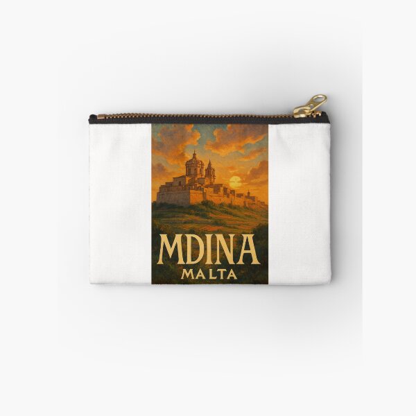 Item preview, Mdina Sunset Fortress View – Malta designed and sold by Places On Earth.