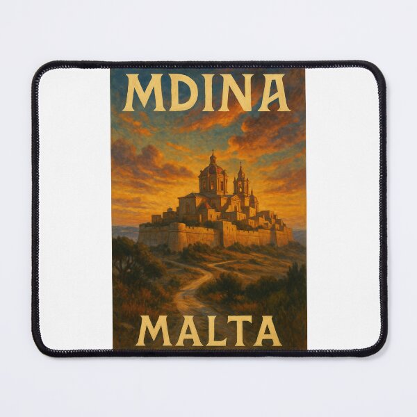 Item preview, Mdina Castle at Dusk – Malta designed and sold by Places On Earth.