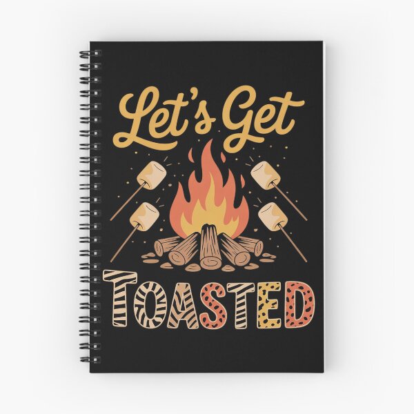 Item preview, Camping Campfire Marshmallow Let's Get Toasted  designed and sold by VerseFarm.