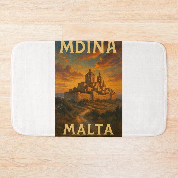 Item preview, Mdina Castle at Dusk – Malta designed and sold by Places On Earth.