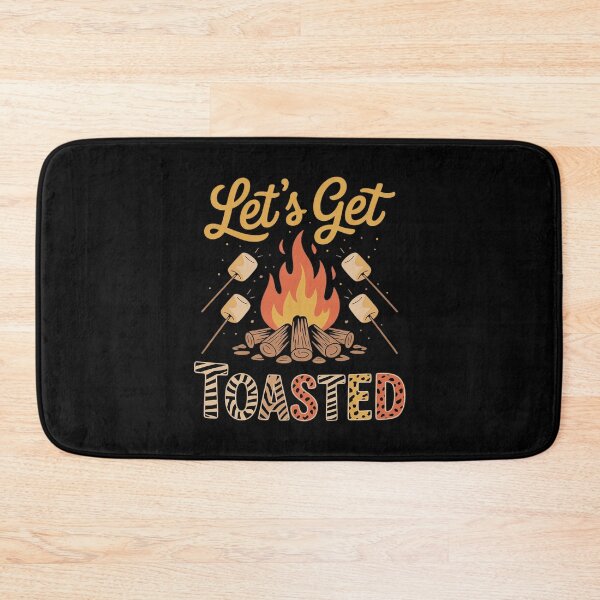Item preview, Camping Campfire Marshmallow Let's Get Toasted  designed and sold by VerseFarm.