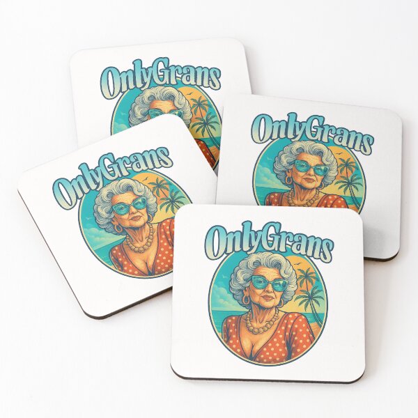 Item preview, OnlyGrans Iconic Glamour – Retro Beach Queen in Polka Dots designed and sold by Places On Earth.
