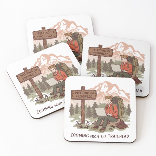 Item preview, ZOOMING FROM THE TRAIL HEAD designed and sold by Dyer's Design.