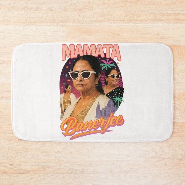 Item preview, Bold Mamata Banerjee Sunset Look – Retro Bootleg Tribute designed and sold by Places On Earth.