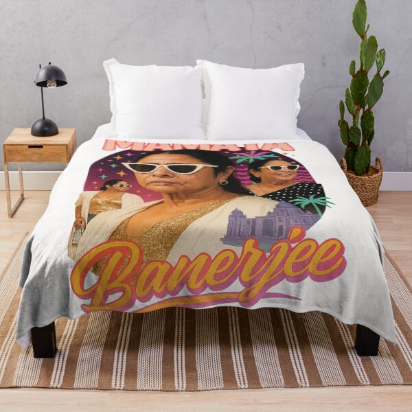 Item preview, Bold Mamata Banerjee Sunset Look – Retro Bootleg Tribute designed and sold by Places On Earth.
