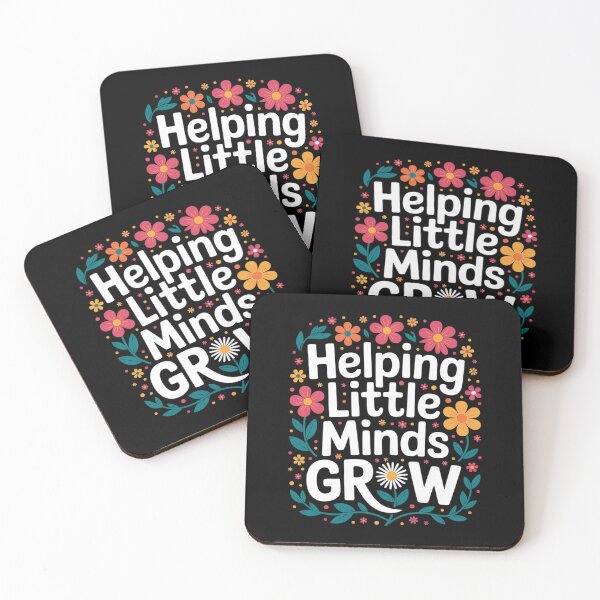 Item preview, Back to School Teacher Kids Helping Little Minds Grow4  designed and sold by RsFilsingerArt.