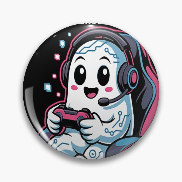 Item preview, Gamer Dad Goes Ghoul Mode Halloween Pixel Ghost designed and sold by StuffNestie.