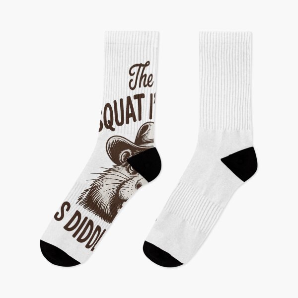 Item preview, The Only Squat I'm Doing Is Diddly Squat Funny Cowboy designed and sold by repconomArt.