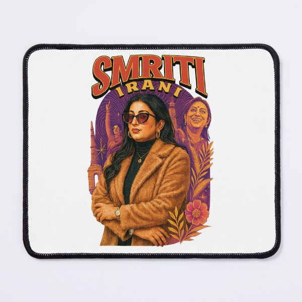 Item preview, Smriti Irani in Retro Elegance – Political Queen Bootleg Tribute designed and sold by Places On Earth.
