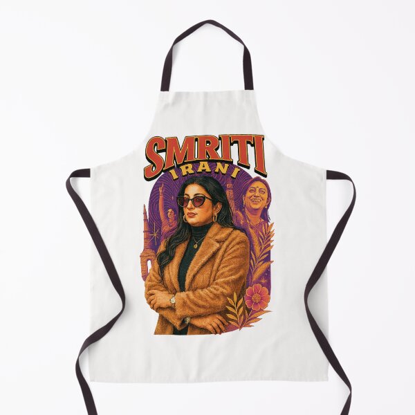 Item preview, Smriti Irani in Retro Elegance – Political Queen Bootleg Tribute designed and sold by Places On Earth.