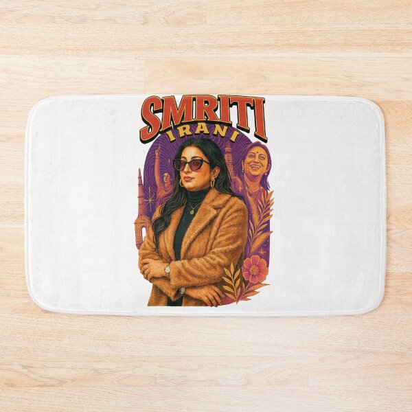 Item preview, Smriti Irani in Retro Elegance – Political Queen Bootleg Tribute designed and sold by Places On Earth.