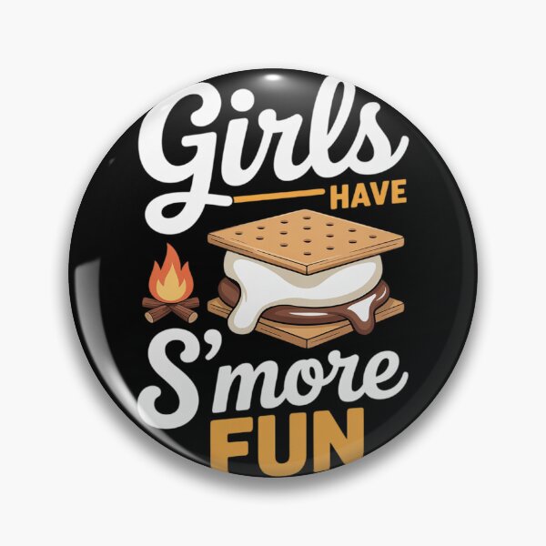 Artikelvorschau, Camping-Mädchen haben mehr Spaß am Lagerfeuer mit Marshmallows entworfen und verkauft von VerseFarm.