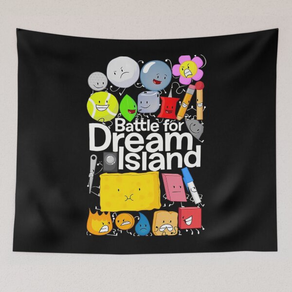 Item preview, Dream Island Battle Cute Object Show Characters Animated Series Fan Art designed and sold by RebeccaMunoz77.