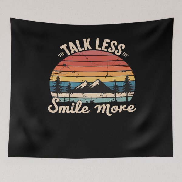 Item preview, Talk Less Smile More designed and sold by FortuneFull.