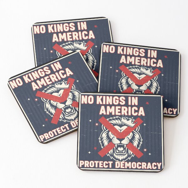 Item preview, No Kings designed and sold by THREE LITTLE BEANS.
