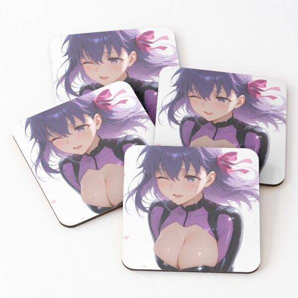 Item preview, Sakura Matou Fate Stay Night Anime Girl Purple Glow designed and sold by HumbertoValveno.