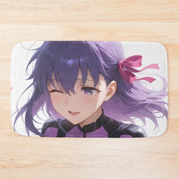 Item preview, Sakura Matou Fate Stay Night Anime Girl Purple Glow designed and sold by HumbertoValveno.