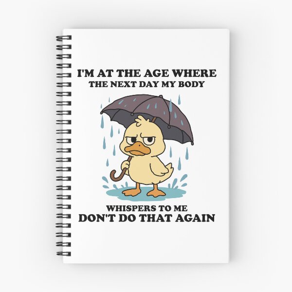 Item preview, I'm At The Age Where The Next Day My Body designed and sold by NQArtist.