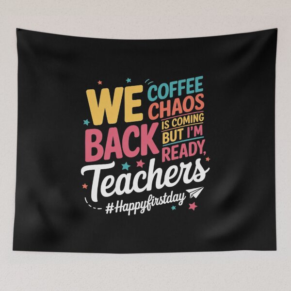 Item preview, Bruh We Back Teachers Chaos Coffee First Day Of School  designed and sold by RsFilsingerArt.