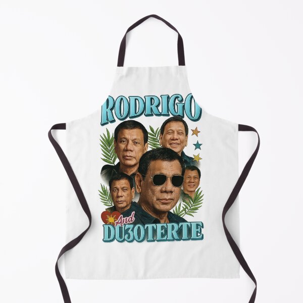 Item preview, Rodrigo Duterte Retro Bootleg with Philippine Flag Colors designed and sold by StampMyPassport.