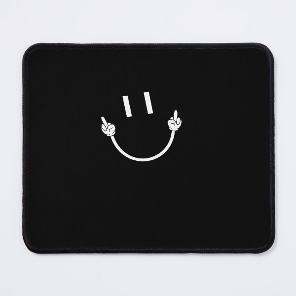 Item preview, Smile Face Middle Finger Funny Sarcasm Meme designed and sold by ReadySide.