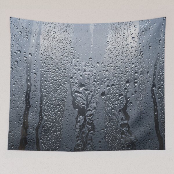 Item preview, Frost Ferns on Rainy Glass designed and sold by Kaleidoscope Print.