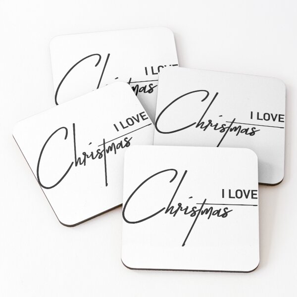 Item preview, I Love Christmas Holiday Spirit Aesthetic Gift designed and sold by ReggieDior.