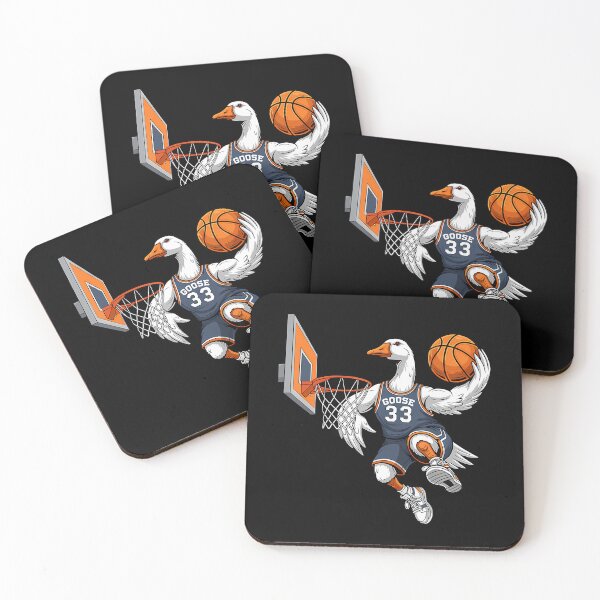 Item preview, Funny Goose Basketball Player Slam Dunk Lovers Sports Dunker designed and sold by DianaEsther1.