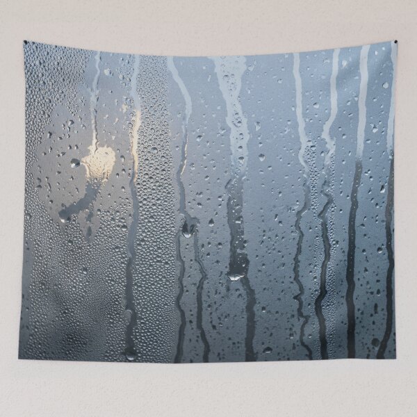 Item preview, Raindrops and Streaks on Foggy Window designed and sold by Kaleidoscope Print.