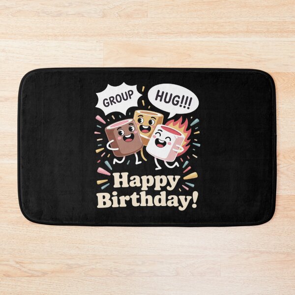 Item preview, Camping S'mores Smores Roasted Marshmallow Group Hug  designed and sold by VerseFarm.