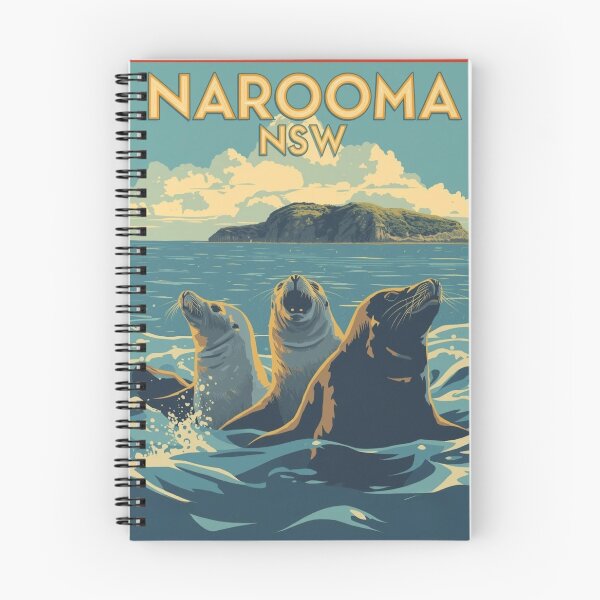 Item preview, Narooma South Coast NSW - Seals Montague Island designed and sold by PamLeeDesign.