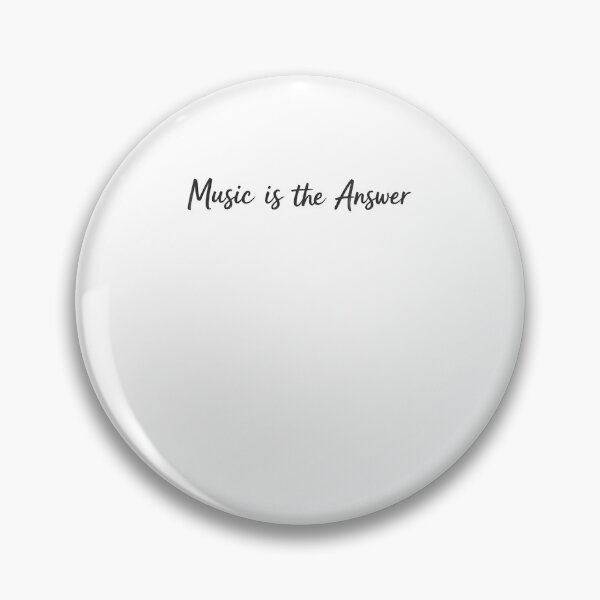 Item preview, Music Is The Answer Funny Music Lovers Musician Singer designed and sold by IhanVaanMaArt.