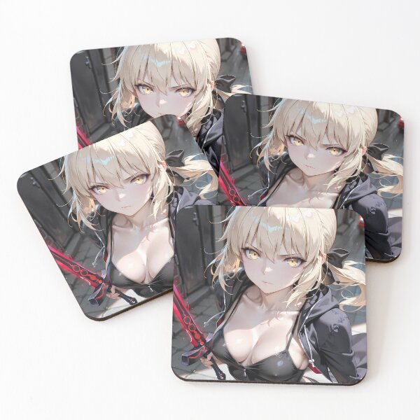 Item preview, Saber Alter Fate Stay Night Dark Street Warrior designed and sold by HumbertoValveno.