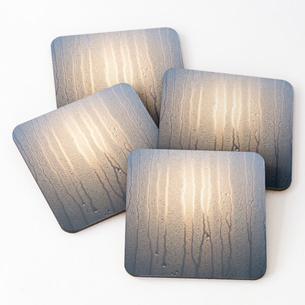 Item preview, Warm Light Behind Foggy Wet Window designed and sold by Kaleidoscope Print.