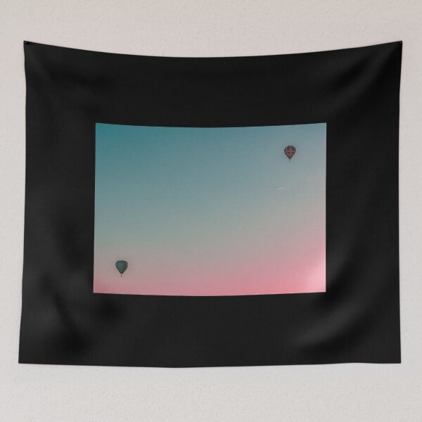 Item preview, Hot air balloons pastel sky designed and sold by Taylorraie.