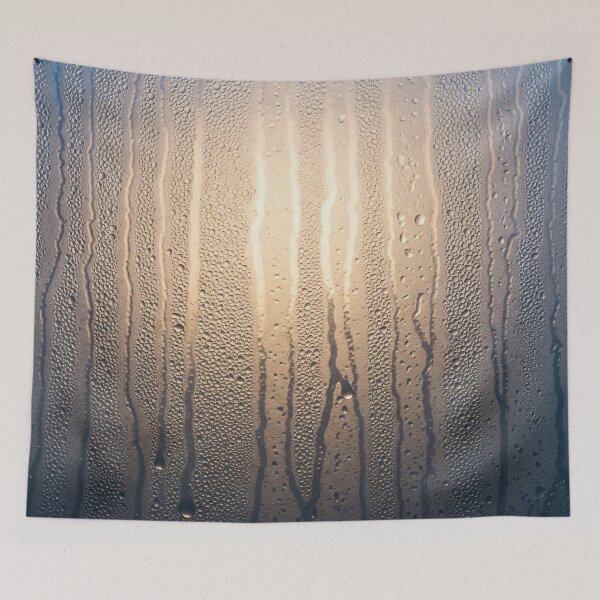 Item preview, Warm Light Behind Foggy Wet Window designed and sold by Kaleidoscope Print.